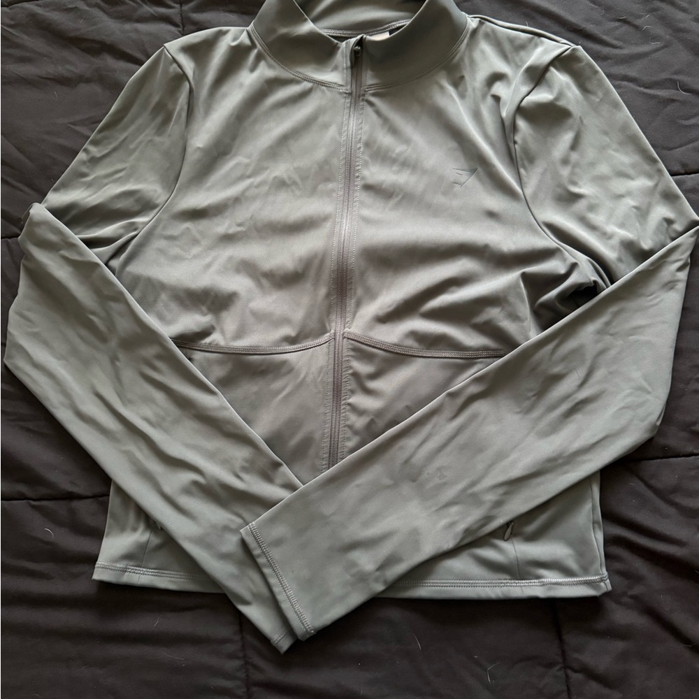 Gymshark Elevate Tracktop XXL Slate Teal – Excellent Condition